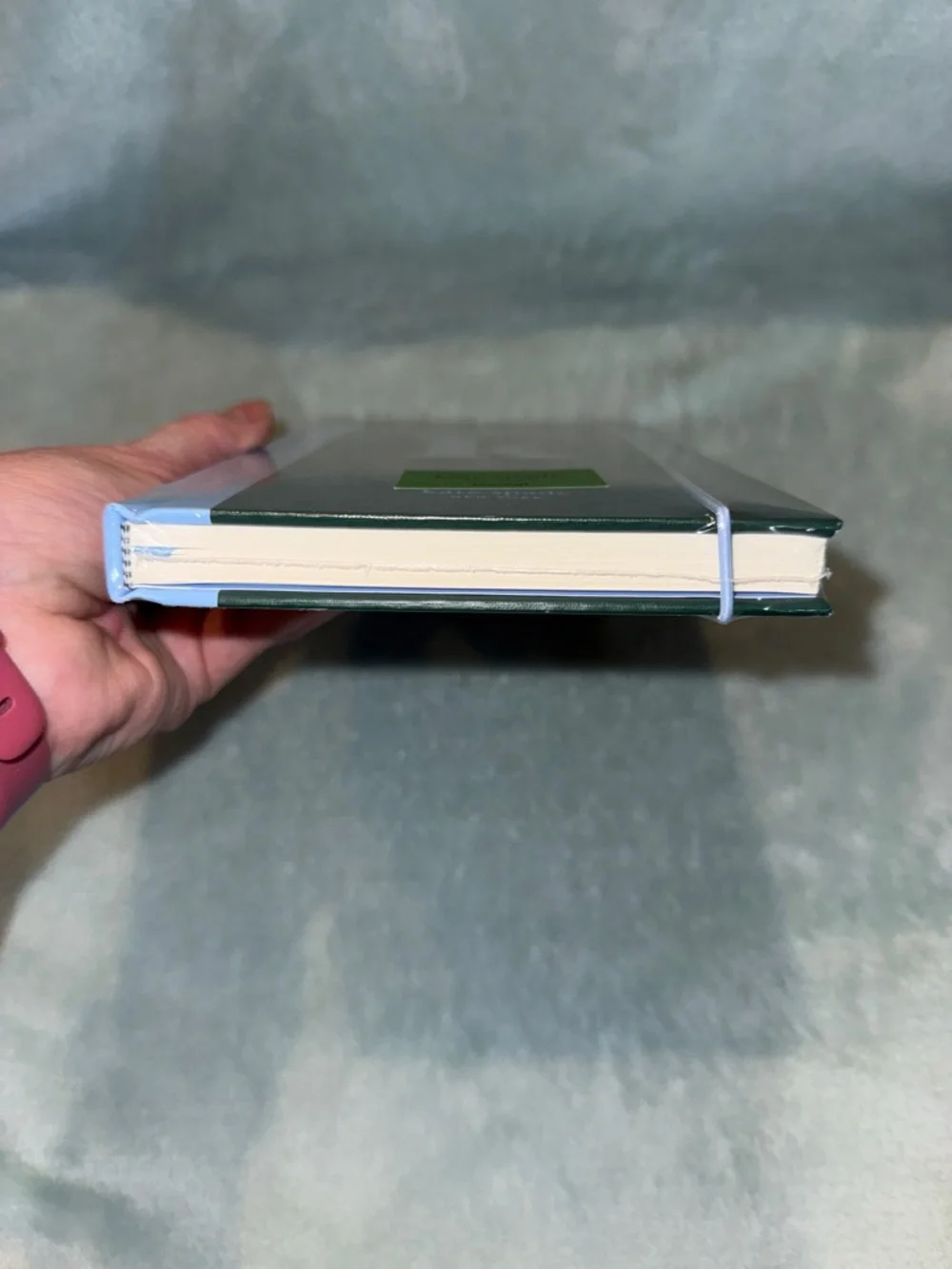 kate spade Hardcover Journal with Light Blue K and Spine